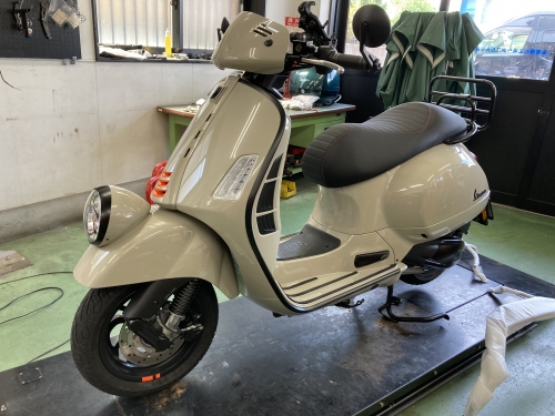 Vespa GTV カスタム!!｜最新情報｜新着情報｜Vespa MOTO GUZZI FUKUOKA 